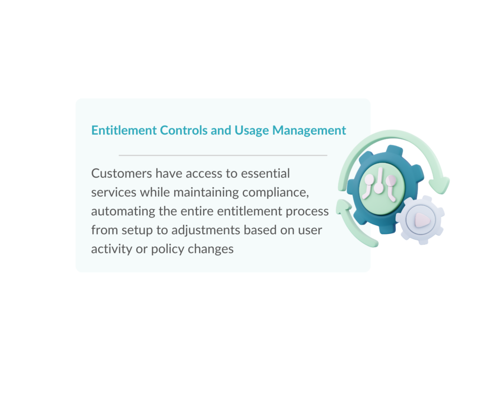 Dynamic Entitlement Controls and Usage Management