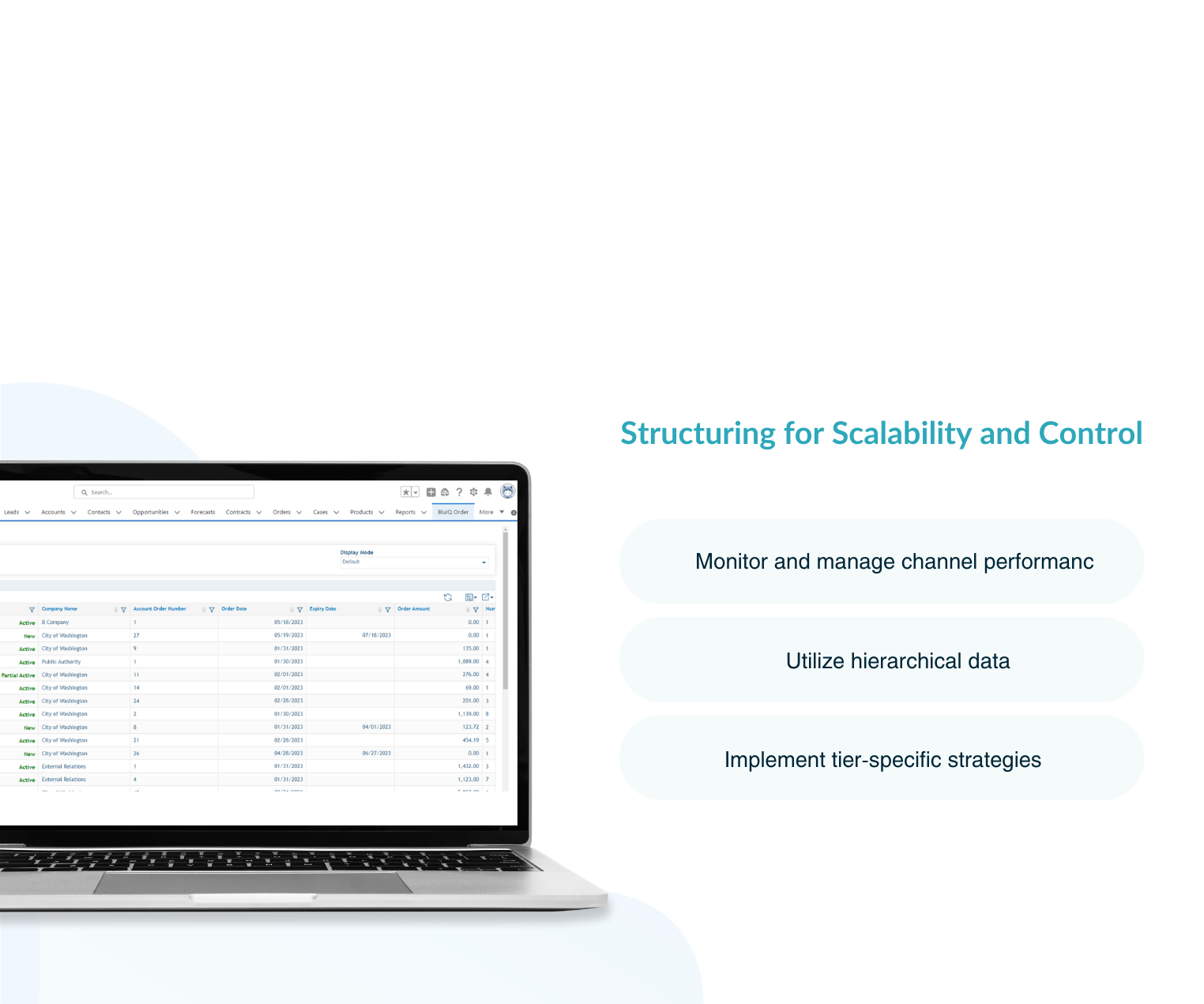 Structuring for Scalability and Control