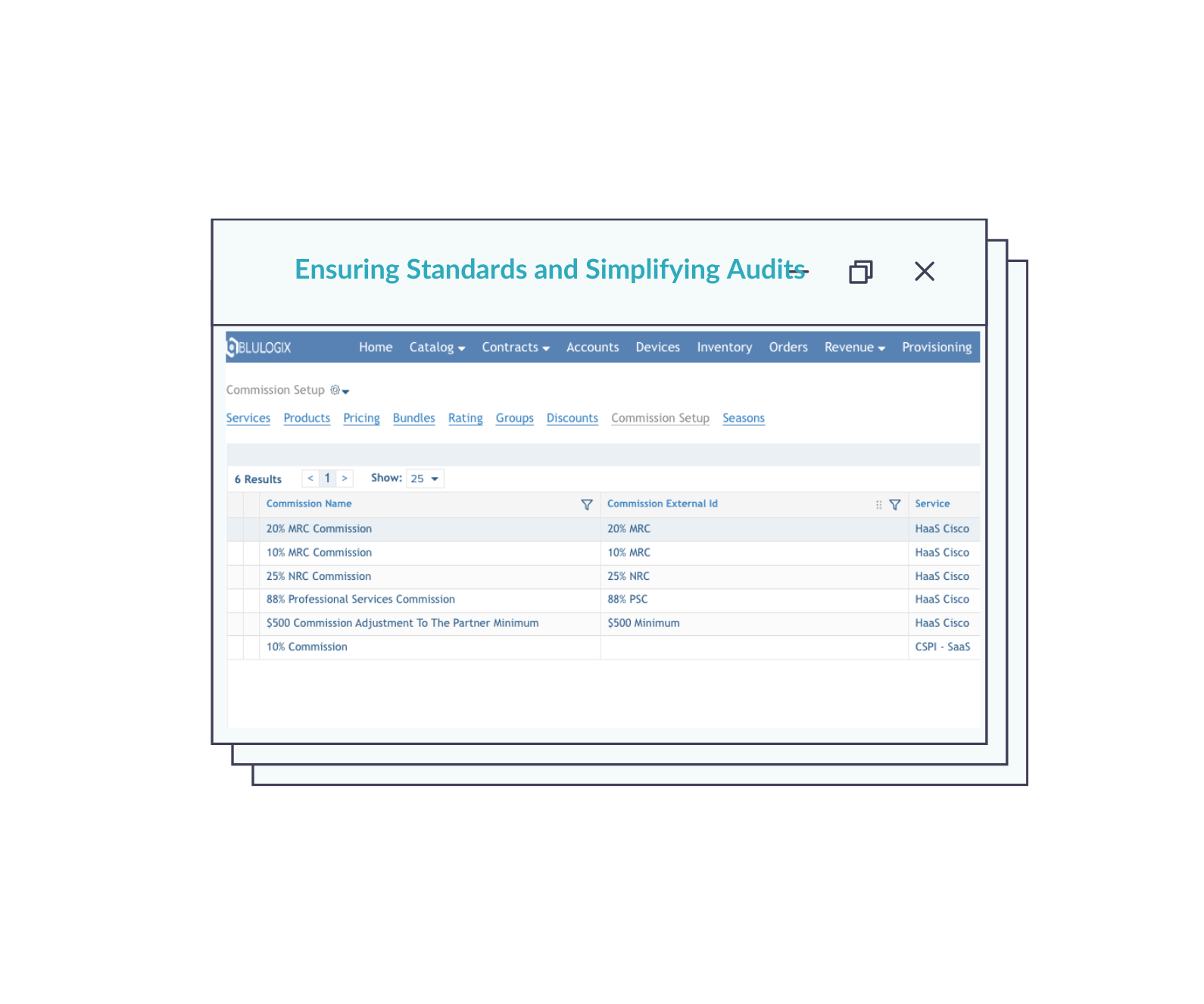 Ensuring Standards and Simplifying Audits