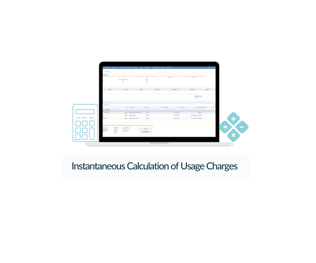 Comprehensive Calculation of Usage Charges