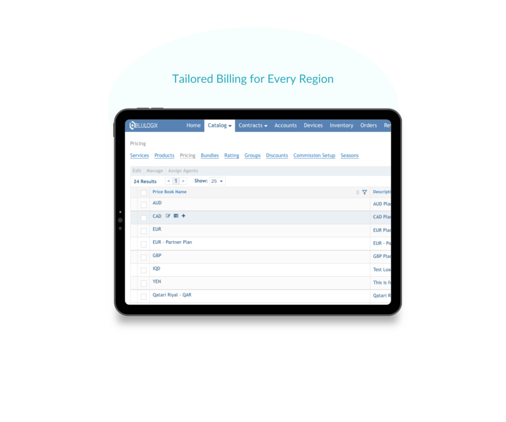Tailored Billing for Every Region