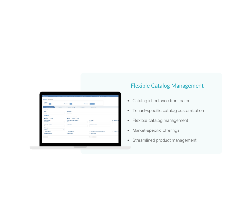 Flexible Catalog Management