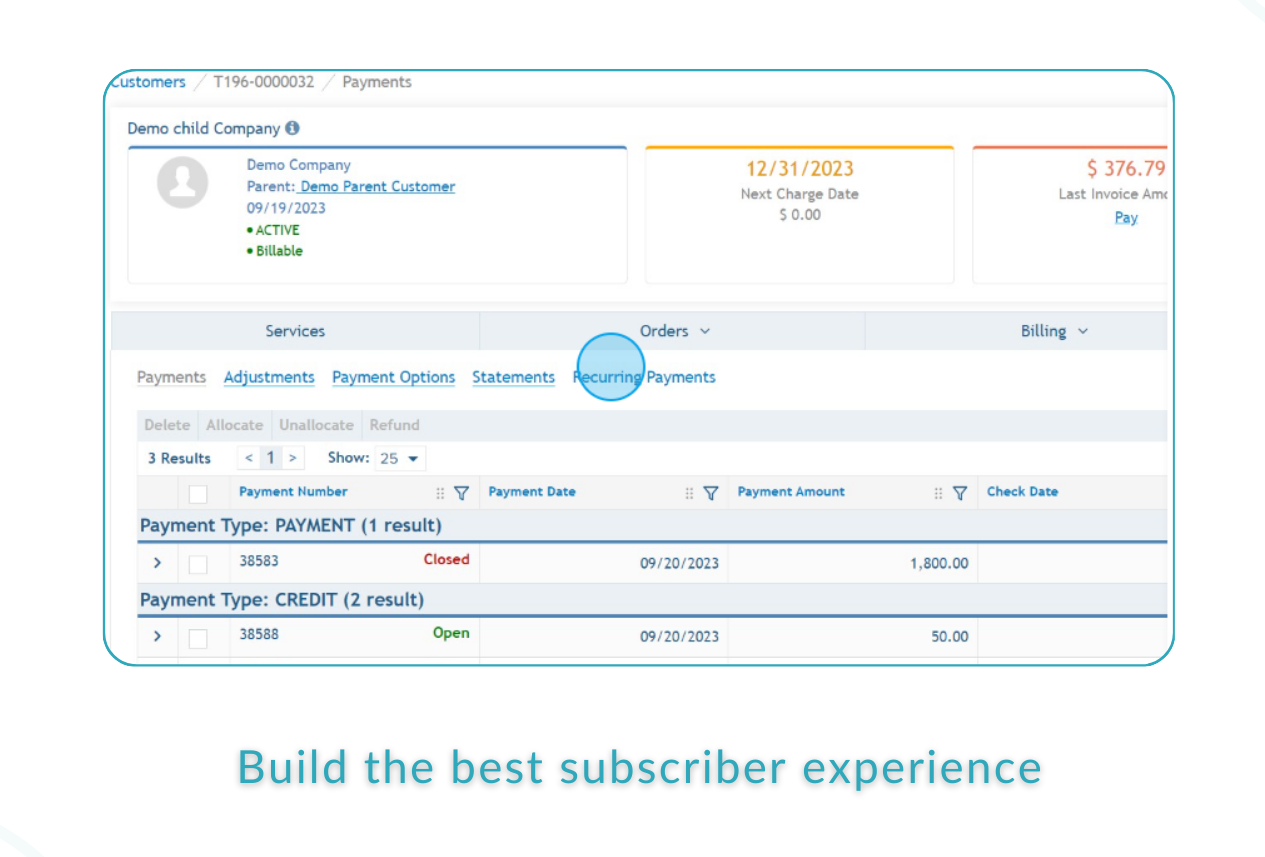 Streamlined Subscription Management From Start to Finish