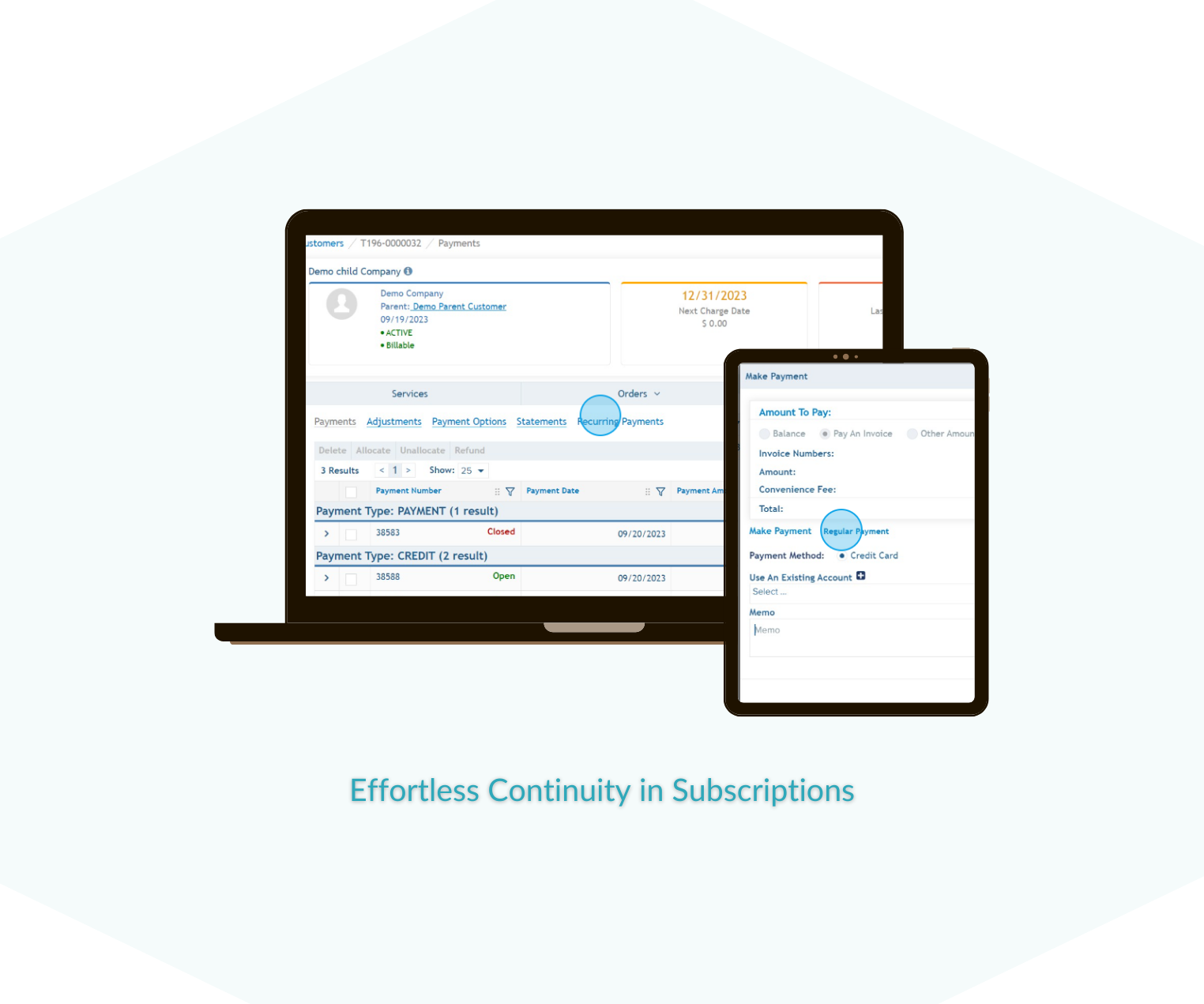 Effortless Continuity in Subscriptions