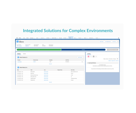 Integrated Solutions for Complex Environments