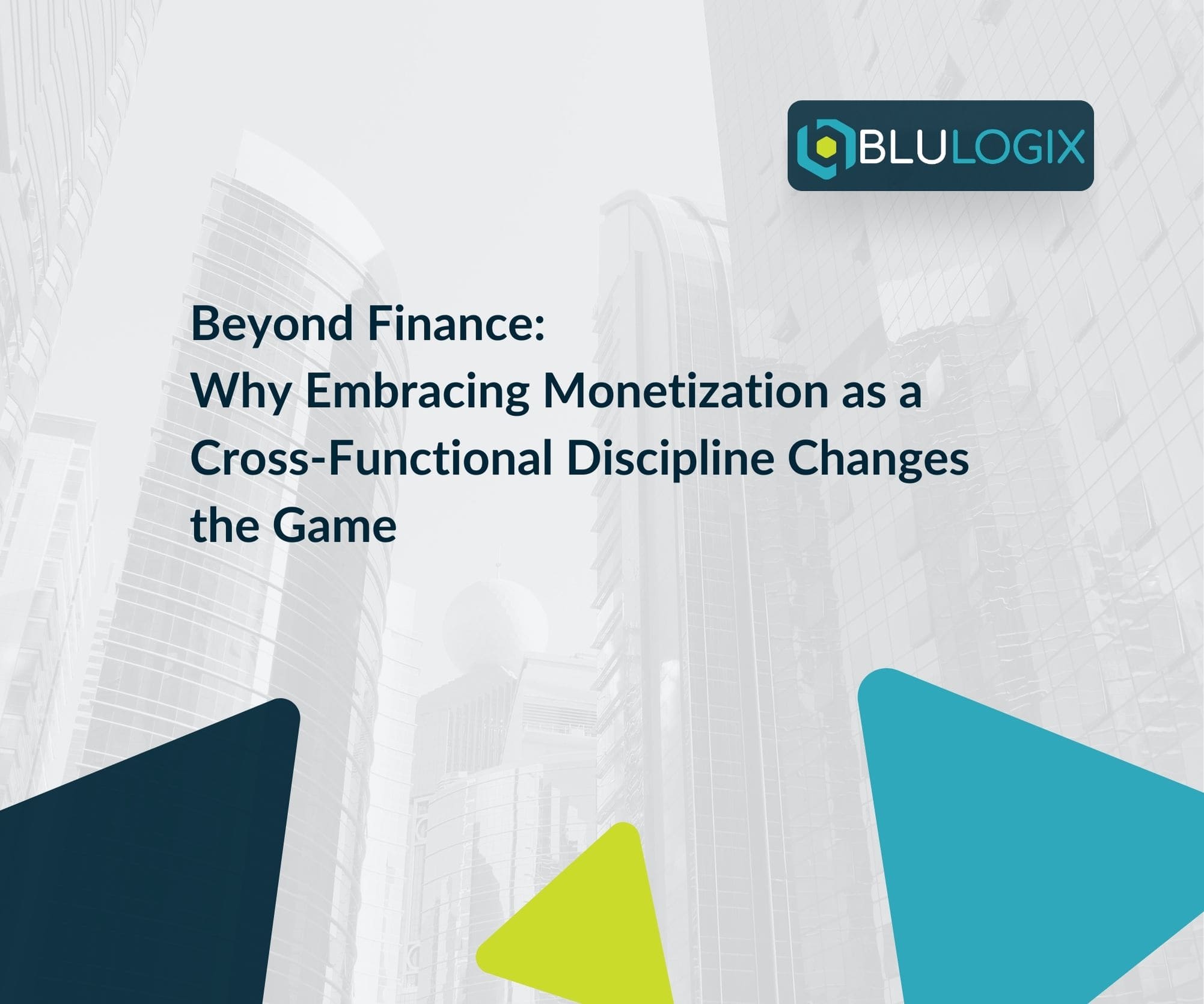 Beyond Finance Why Embracing Monetization as a Cross Functional Discipline Changes the Game