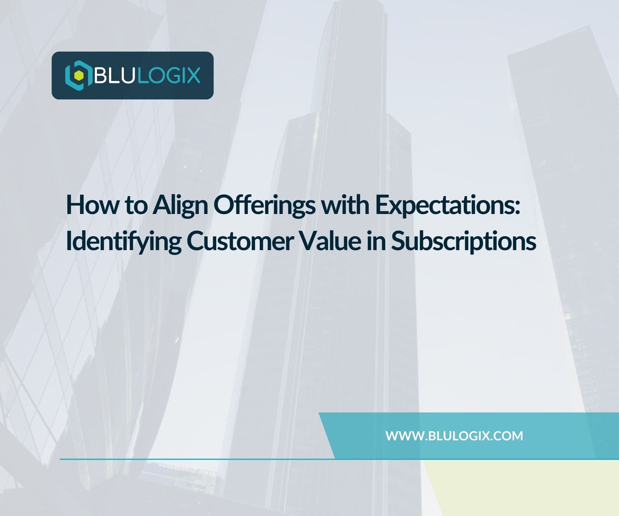 How to Align Offerings with Expectations Identifying Customer Value in Subscriptions