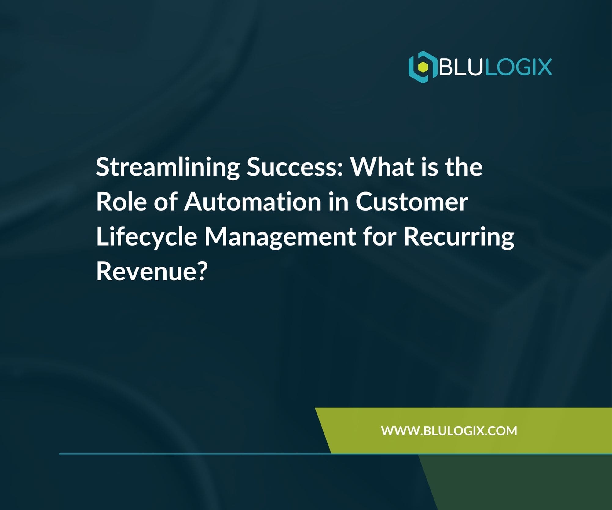 Streamlining Success What is the Role of Automation in Customer Lifecycle Management for Recurring Revenue