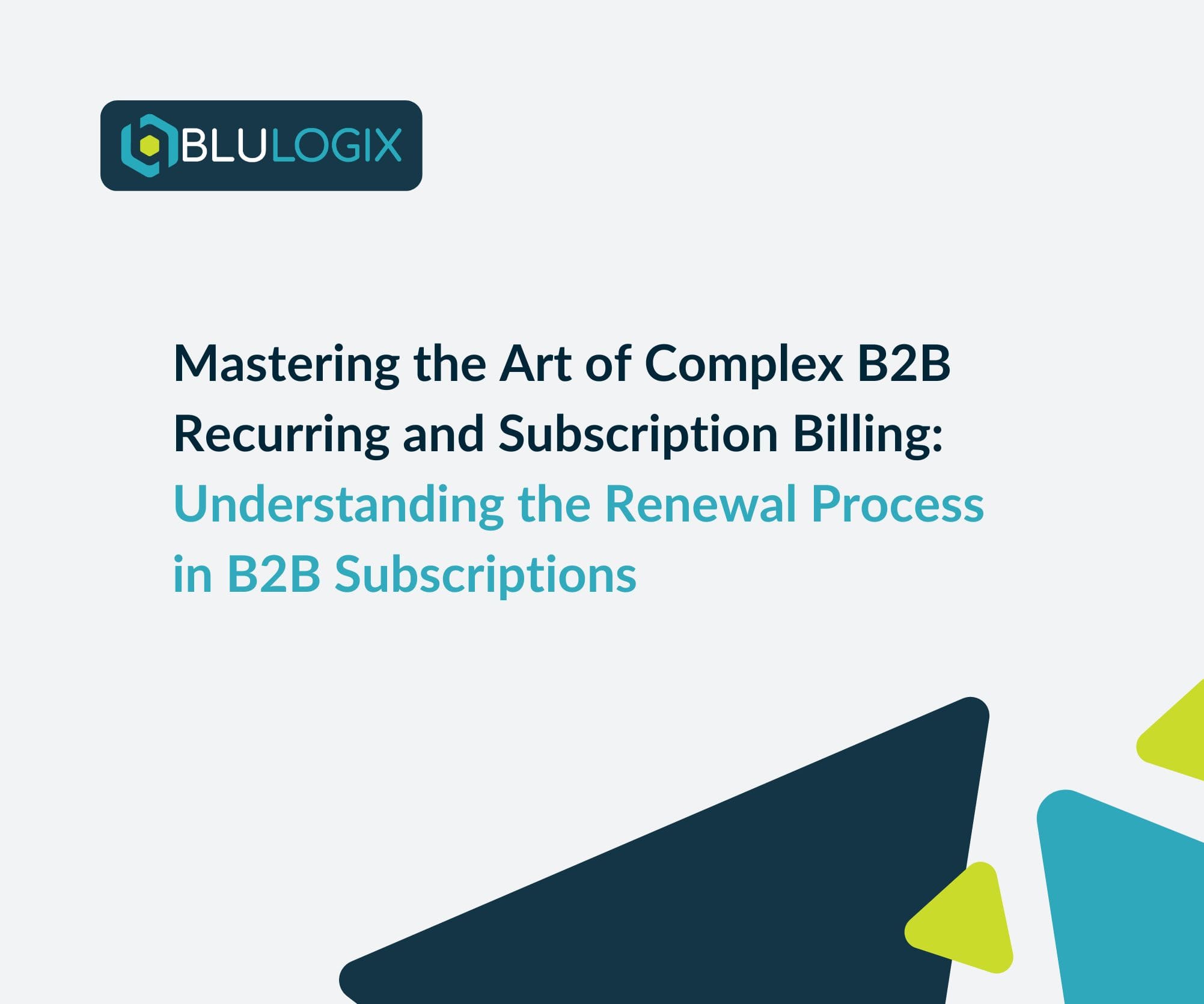 Understanding the Renewal Process in B2B Subscriptions
